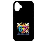 6-7 Club Comic Explosion Meme Case for iPhone 16 Plus