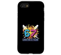 6-7 Club Comic Explosion Meme Case for iPhone SE (2020) / 7/8