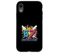 6-7 Club Comic Explosion Meme Case for iPhone XR