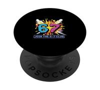 6-7 Club Comic Explosion Meme PopSockets Adhesive PopGrip