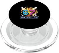 6-7 Club Comic Explosion Meme PopSockets PopGrip for MagSafe