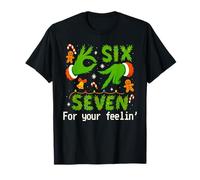 6 7 Hands Six Seven for Your Feelin' Slang Meme 67 Christmas T-Shirt