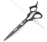 6/7 inch Hairdressing Scissors Set Barber Shop Hair Beauty Shears Styling Tools (6-inch flat)