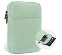 6-7 Inch Tablet Sleeve Case for Amazon Fire 7, Kindle Paperwhite 6-6.8", Signature, Kids, 11th Gen 2022, Kobo Clara 2E eReader Carrying Bag (Green)