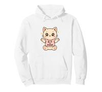 6-7 Is Poop Funny Hate 67 Kawaii Cat Meme Pullover Hoodie