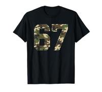 6-7 Meme Camo Cool Six-Seven Funny 67 Gen Z Alpha T-Shirt