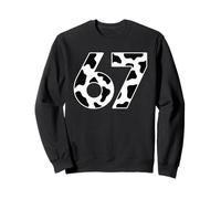 6-7 Meme Cow Cool Six-Seven Funny 67 Gen Alpha Z Sweatshirt