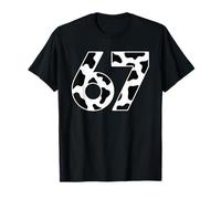 6-7 Meme Cow Cool Six-Seven Funny 67 Gen Alpha Z T-Shirt