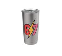 6 7 Meme Funny Math Joke Lightning Stainless Steel Insulated Tumbler