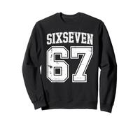 6-7 Meme Sports Uniform Cool Six-Seven Funny 67 Gen Z Alpha Sweatshirt