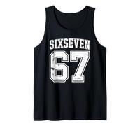 6-7 Meme Sports Uniform Cool Six-Seven Funny 67 Gen Z Alpha Tank Top