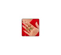 6/7 Pcs Christmas Rings Set for Women Adjustable Gold Elk Jingle Bell Xmas Tree Bow Wreath Stocking Santa Claus Ring Jewelry Set Christmas Holiday Party Jewelry Gifts Stocking Stuffers for Her
