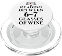 6 7 Reading 6-7 Just One More Chapter Read Between the Wines PopSockets PopGrip for MagSafe