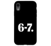 6 7 Season Record Underdog Sports Fan Humor Case for iPhone XR