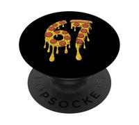 6 7 Six Seven Funny Pizza PopSockets Adhesive PopGrip