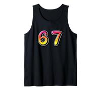 6-7, Six Seven, Internet Meme, Six Seven, Sixes and Sevens Tank Top