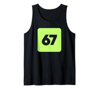 6-7, Six Seven, Internet Meme, Six Seven, Sixes and Sevens Tank Top