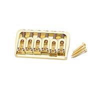 6/7 String Flat Saddle Single Fixing Tremolo Bridge For SQ ST- Electric Guitar Parts Replacement Accessory