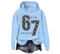 6 7 Sweatshirt Six Seven Hoodie Funny Number Meme Sweatshirt
