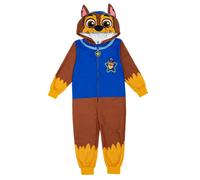 (6-7 Years, Blue/Brown/Yellow) Paw Patrol Childrens/Kids Chase All-In-One Nightwear