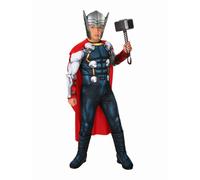 (6-7 Years, Multicoloured) Avengers Childrens/Kids Thor Costume Set