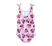 (6-7 Years, Pink) Disney Girls Minnie Mouse One Piece Swimsuit