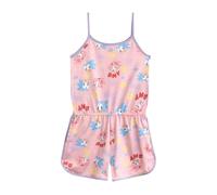 (6-7 Years, Pink) Sonic The Hedgehog Girls Sonic & Amy Sleeveless Playsuit