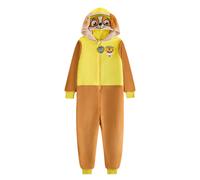 (6-7 Years, Yellow) Paw Patrol Childrens/Kids Rubble Applique Face Jumpsuit