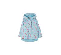 (6-7 Yrs, Under the Sea Print) LightHouse Girls Heidi Waterproof Raincoat - Kids Lined Rubberised Windproof Spring Summer Outdoor Coat With Hood