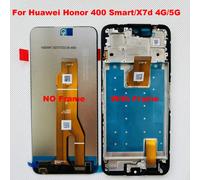 6.77" Original For Huawei Honor 400 Smart LGN-NX1 LCD Display Touch Screen Digitizer Panel Assembly With Frame Honor X7d 4G lcd lcd NO frame