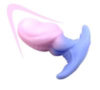 6.7in Wearable Butt Plug for Women Men, Soft Silicone Anal Plug, Knot Thick Anal Dildo with Suction Cup, Anal Sex Toys for Adults, Long-Term Wear Prostate Dildo, Gay Sex Toys for Beginners