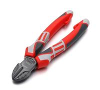 6/7inch Diagonal Pliers Paper Clamp Heavy Duty Steel Large Soft Grip Wire Cutter Diagonal Trimming Cutting Pliers Ergonomic Grip Wire Cutter