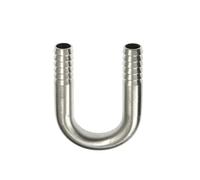 6 8 10 12 13 14 15 16 20 25 Mm Hose Barb U Shape 2 Ways Hosetail Splitter 304 Stainless Steel(6MM_ID Hose)