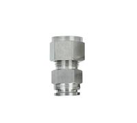6 8 10 12 14 16 Mm 1/4 3/8 1/2 3/4 Inch OD Tube Compression Union To Push To Connect PZ 304 316 Stainless Pneumatic Air Fitting(PZ 304 A to B,9.52-12MM A TO B_COMPRESS TO PUSH)