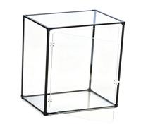 6 8 10 12 14 24 Inch High Protector Display Cases, Clear Acrylic Storage Boxes for Offices & Commercial, Rectangular Home Organizers(15x15x50cm/6x6x20in)