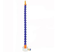 6/8/10/12mm Connector Magnetic Base Flexible Water Pipe Hose Pipe Plastic Adjustable Flexible Cooling Pipe No Switch + Round Head Blowing + Magnetic holdel Tracheal Joint 12mm