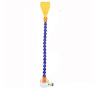 6/8/10/12mm Connector Magnetic Base Flexible Water Pipe Hose Pipe Plastic Adjustable Flexible Cooling Pipe No Switch +727 Three Holes + Magnetic Base Tracheal Joint 10mm