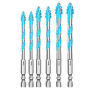 6/8/10/12mm Eccentric Twist Drill Bit High Hardness Skewed Head Metal Bits For Concrete Glass Brick High Hardness Eccentric Bit