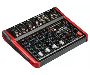 6 8 10 IN Compact Mixer PLAYMIX Built-in MP3 player & DSP, Audio DJ Studio