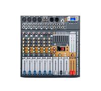 6/8/12 Channels Audio Mixer Dj Consoler With 48V Phantom Power USB Bluetooth For Recording Stage Widely Applicable(8 Channel)