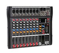 6/8/12 Channels Dj Controller Mixer Audio Sound Mixing Table Card Professional Pc Digital Consoles Interface Console Pro Equipment(8 Channel)