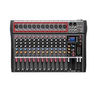 6/8/12 Channels Dj Controller Mixer Audio Sound Mixing Table Card Professional Pc Digital Consoles Interface Console Pro Equipment(12 Channel)