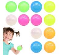 6/8/12 Pcs Luminous Sticky Balls, Stress Ball, Luminous Sticky Ceiling Balls Stress and Anxiety Relief, Stress Balls for Kids and Adults (12)