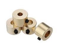 6/8/9/10mm Brass Depth Stop Collar Twist Drill Bit Shaft Ring Woodworking Positioner Spacing Ring Locator (6mm)