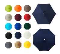 6 & 8 Arms Umbrella Replacement Canopy - Sune Cover for Patio Market Table & Pool Ideal Replacement Parasol Cloth