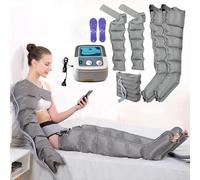 6/8 Cavity Pressotherapy Air Compression Full Body Massager, Lymphatic Drainage Massager Legs, Electric Circulation Improve Pain Waist Arm, Leg Massagers for Circulation (6 Cavity, 2legs+2arms+Waist)