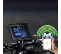 6.8 Inch Motorcycle Wireless Navigation System, Portable IP68 Waterproof HD Touch Screen Digital Dashboard Compatible For CarPlay For Android