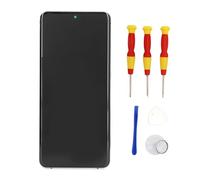 6.8 Inch OLED for Samsung Galaxy S20 Ultra 5G, Screen Replacement for Samsung S20 Ultra, LCD Display Digitizer G988u G988a G988w Touch Screen Assembly, Silver with Frame