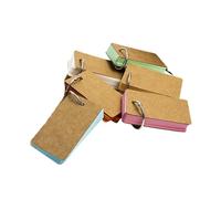 6/8 Pack Cards Notepads for Creativity Colorful Card Note Crafting Paper Cards for 50 Sheets Notepads Girls