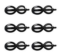 [6 ] 8-shape Flat Claw Clips Women, Flat Hair Clips For Thick Hair & Thin Hair, Hair Barrettes For Women Fine Hair, French Barrette Hair Clips, Hair Accessories For Women, French Twist Hair Clip